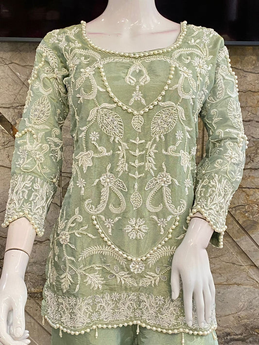 Blush Indo-Western Cord-Set