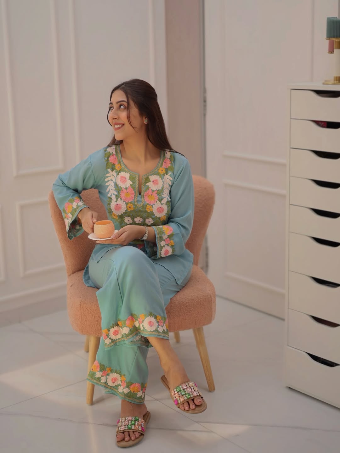 Komal Cotton Cord-Set